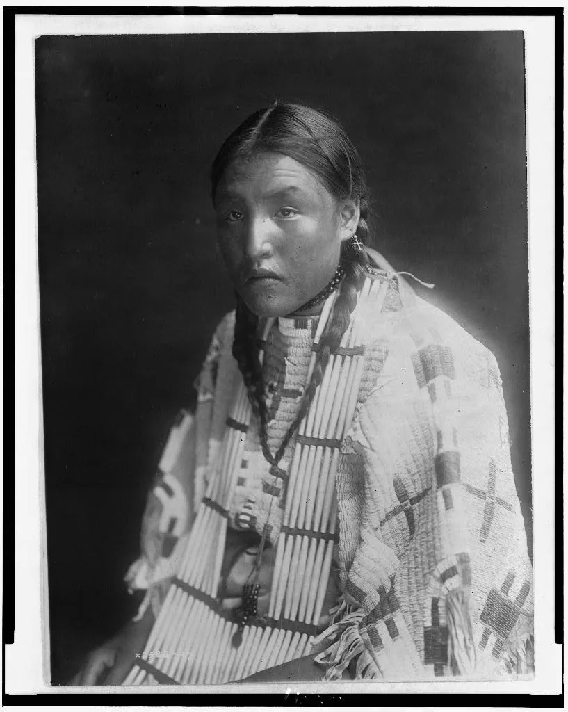 Red Elk Woman, Great Plains, 1907