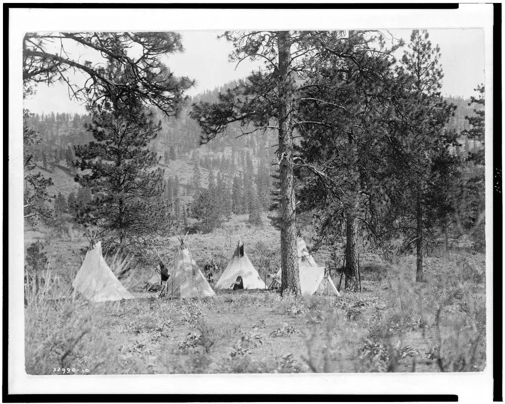 Spokan camp, Washington, 1910