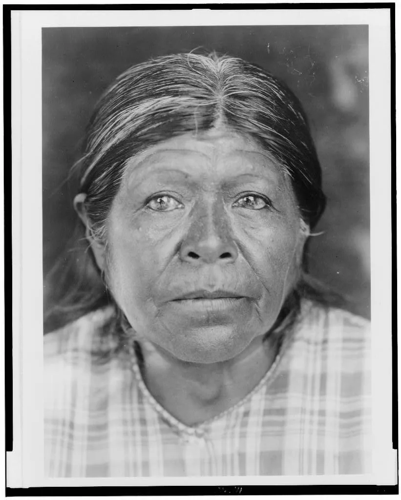 A Chukchansi matron, 1924