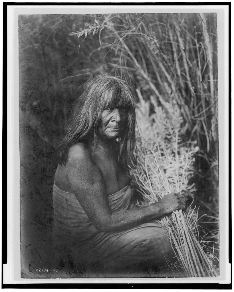 Hipah with Arrow-Brush--Maricopa, 1907