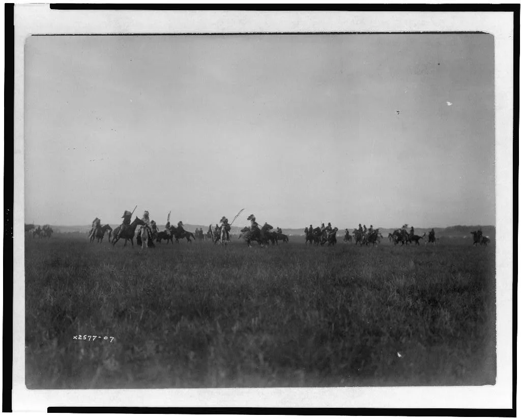 Morning attack, Great Plains, 1907