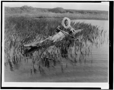 The Muskrat-hunter--Kotzebue, Alaska, 1929