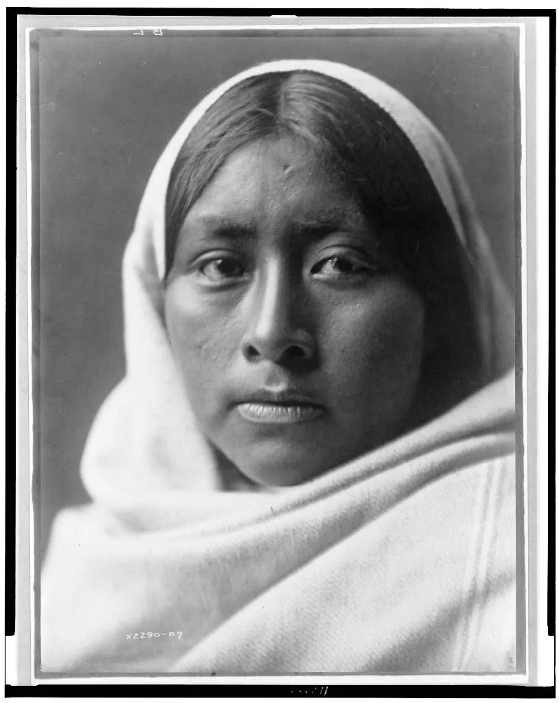 Papago girl, 1907