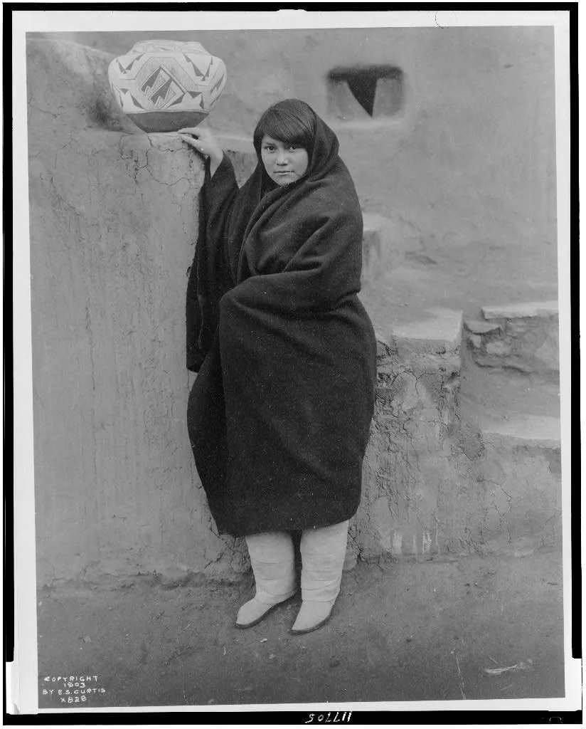A Zuni belle, 1903