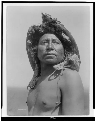 The Eagle Medicine-Man--Apsaroke, 1908