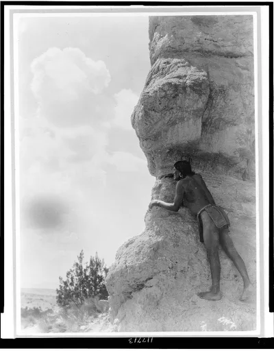 The sentinel--San Ildefonso, 1927