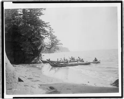 Shores of Shoalwater Bay, Washington, 1913
