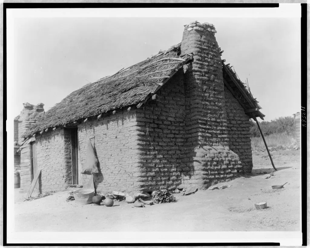 Modern Cupeño house, 1924