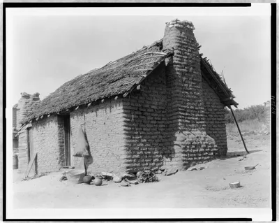 Modern Cupeño house, 1924