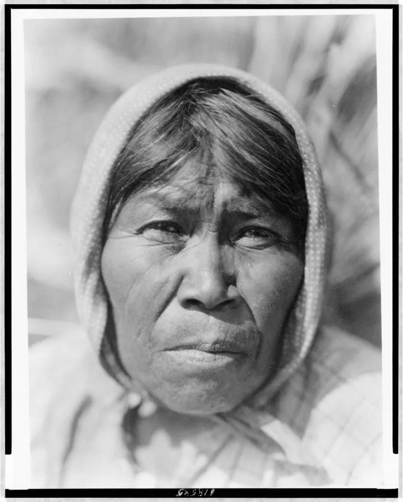 A Cupeño woman, 1924