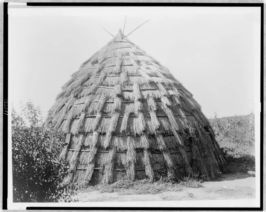 Wichita grass-house, 1927