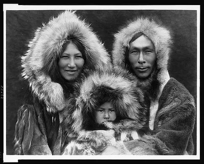 A family group--Noatak, Noatak, Alaska, 1929