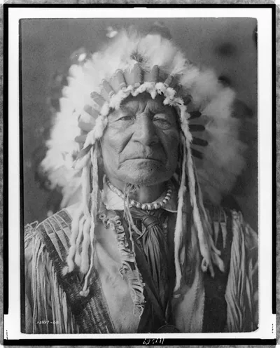 Sitting Bear--Arikara, 1908
