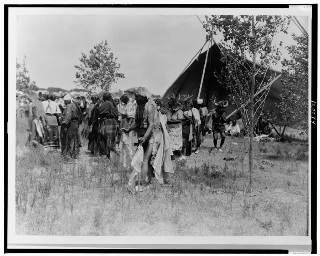 The Wolf, animal dance--Cheyenne, Oklahoma, 1927