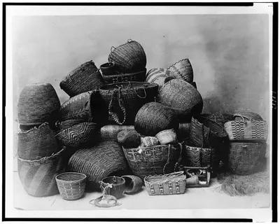 Puget Sound baskets, 1913