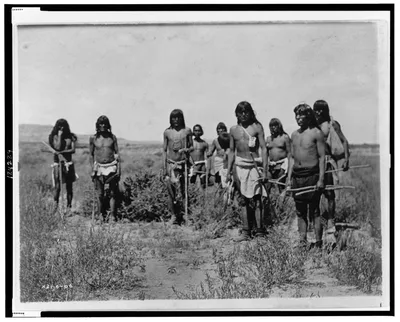 The snake priests--Hopi, 1907