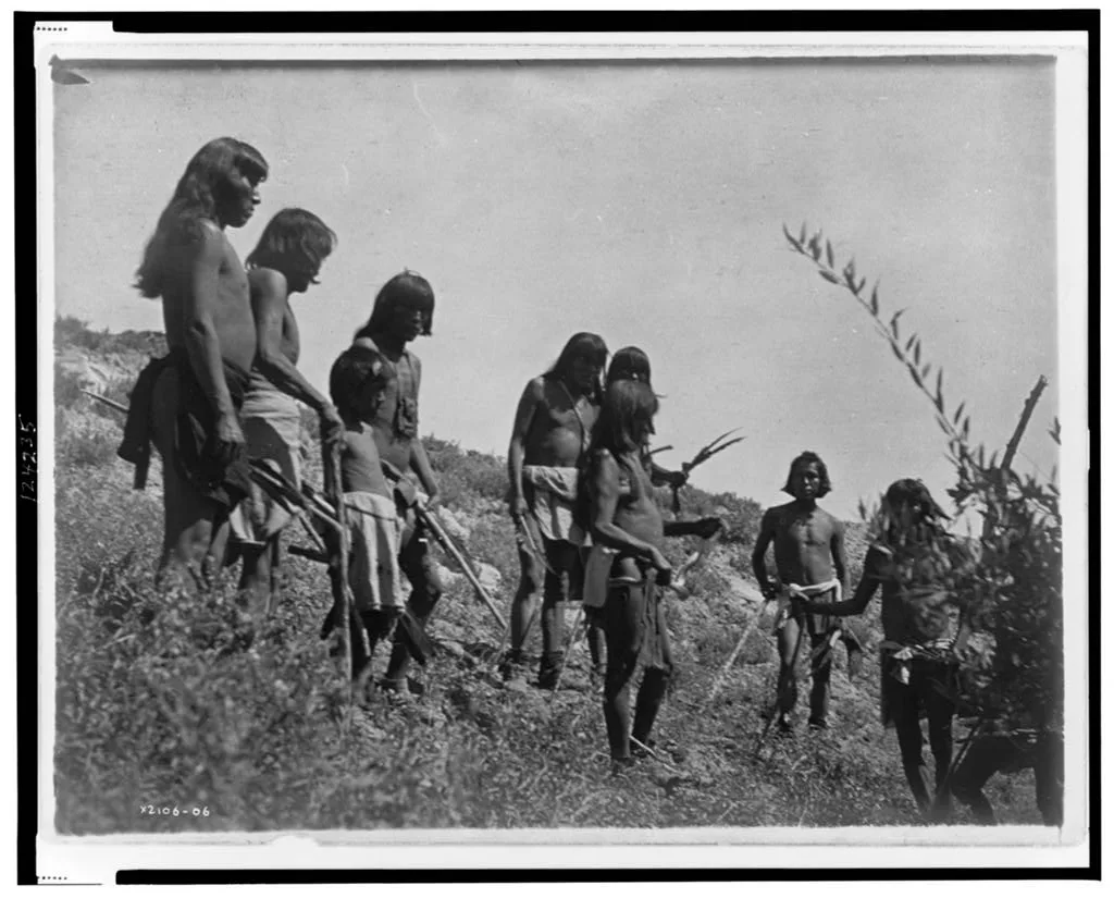Snake gathering [B]--Hopi, 1907