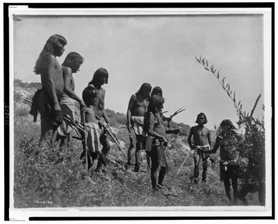 Snake gathering [B]--Hopi, 1907